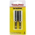 Toolpro Acoustical Lag Driver 2Pc TP05032